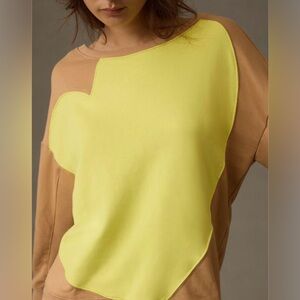 Maeve Exploded Hearts Pullover Sweater